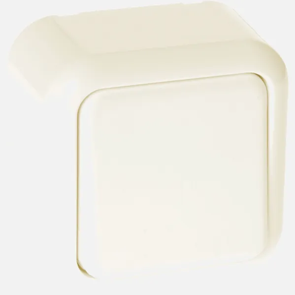 Switch Unipolar Ancient Beige 6x6x3 Cm