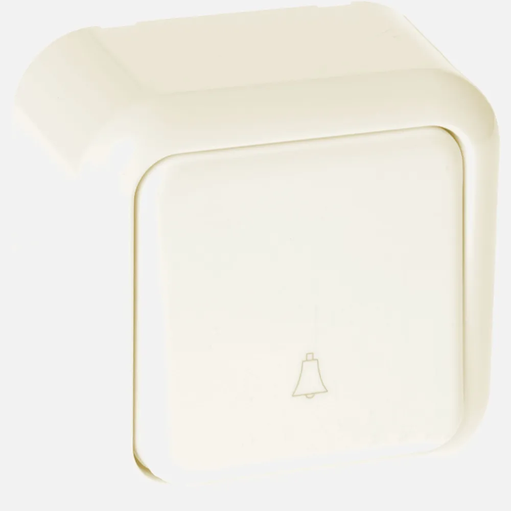 MEH3-A111MMF - Pulsador Timbre Serie Ancient Beis 6x6x3 Cm