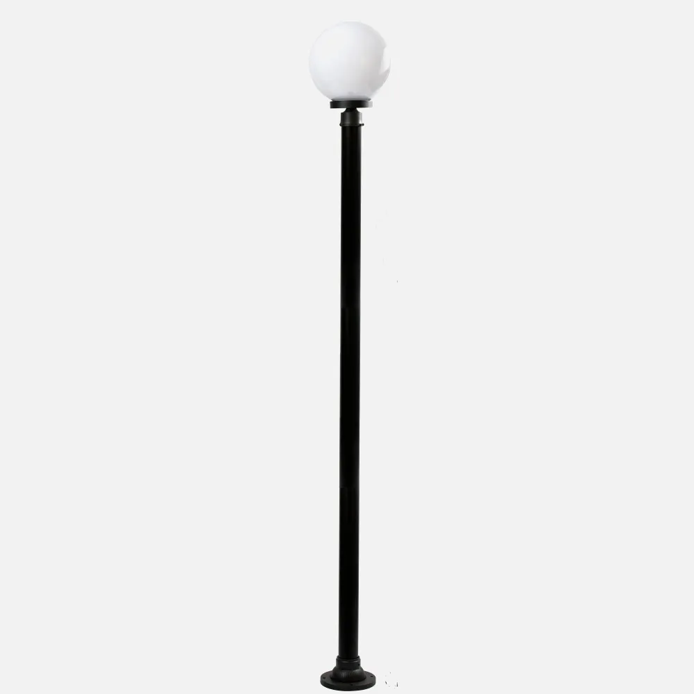 Farola Exterior Grand. Ambiente 1xe27 Negro 220cm