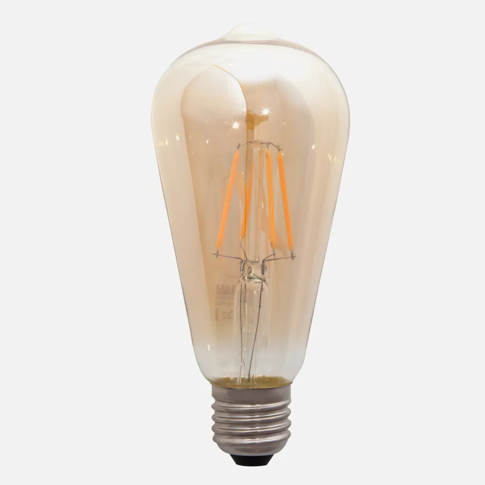 Bombilla 4w 2200k Pera Vintage 330lm E27 
