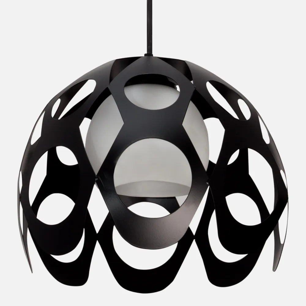 Colgante Crepusculo 1xe27 Negro 30d