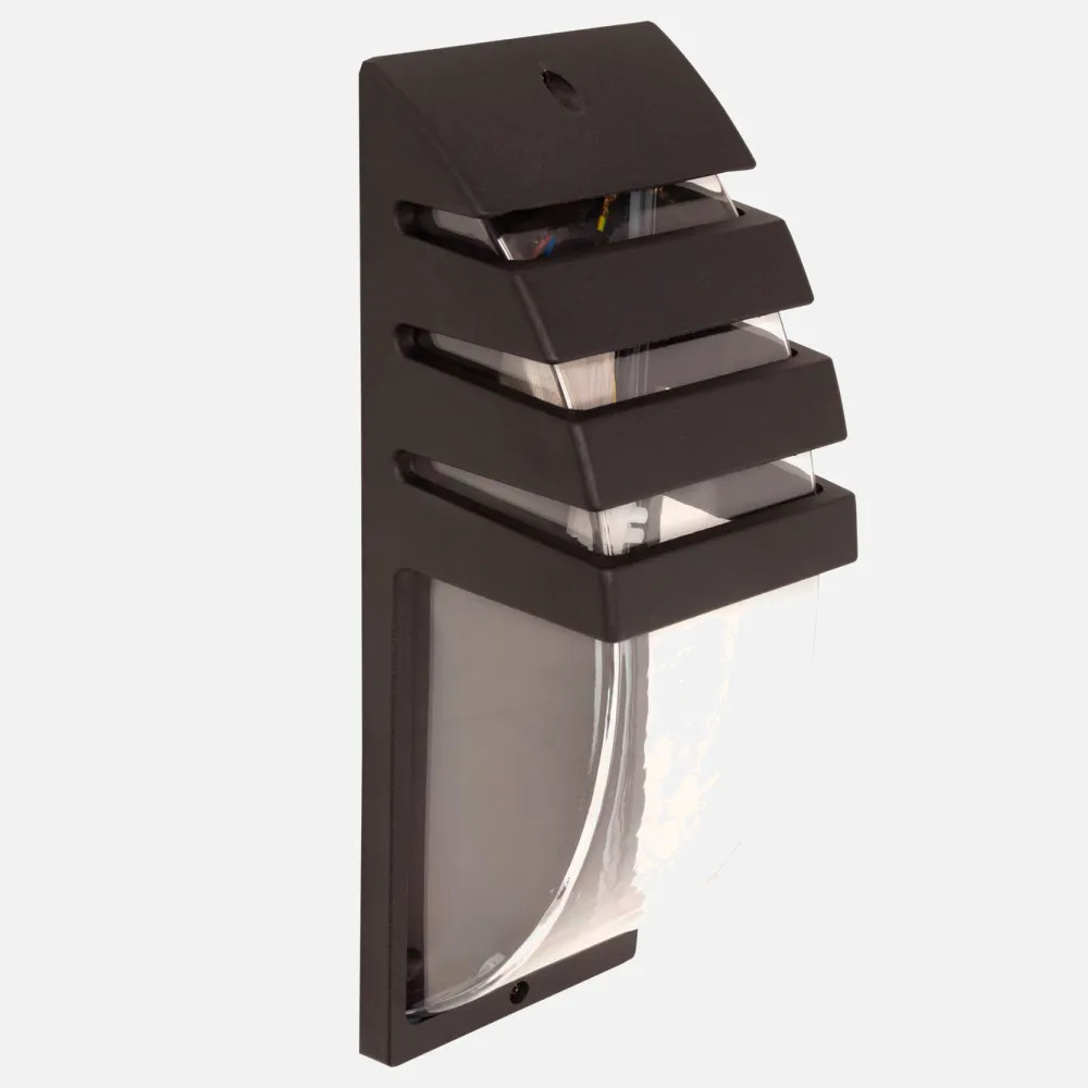 Aplique Exterior Romero Negro 1xe27  34x12x11