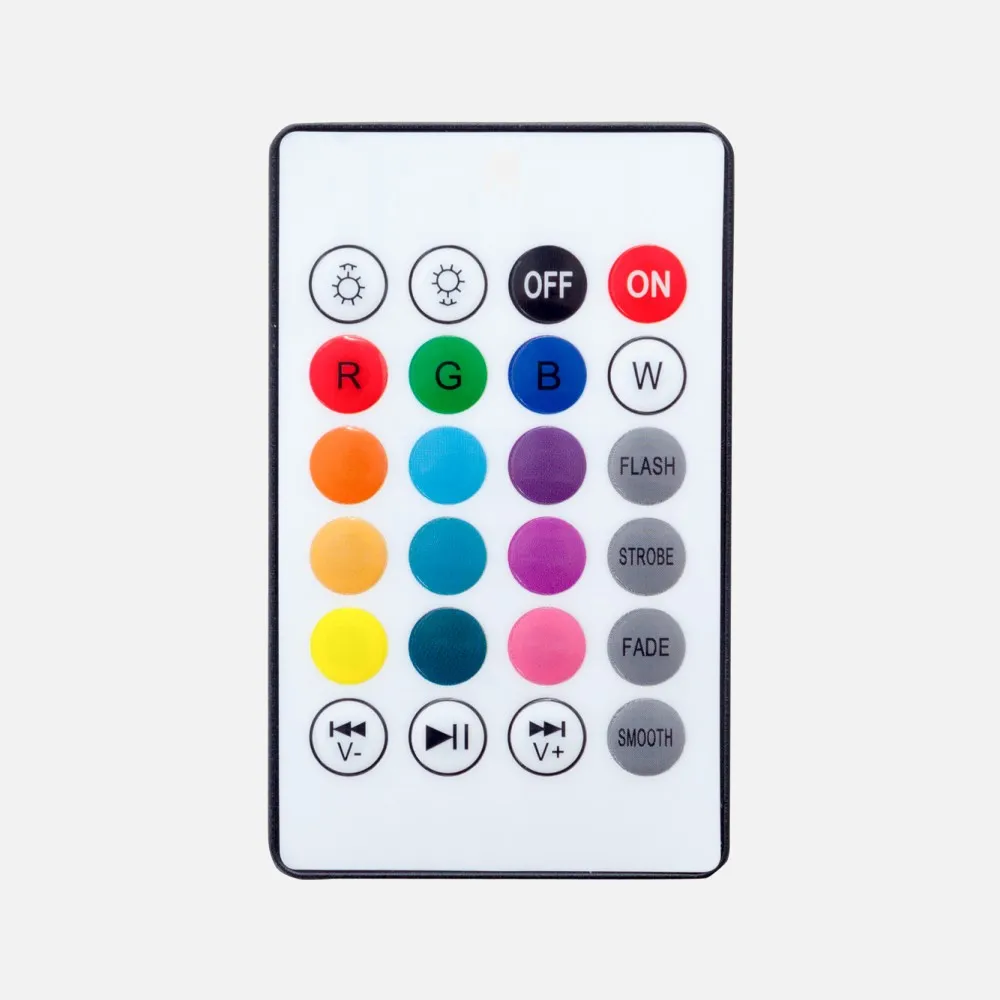Bombilla Musical Led Colores Con Mando Distancia Conexion Bluetooth