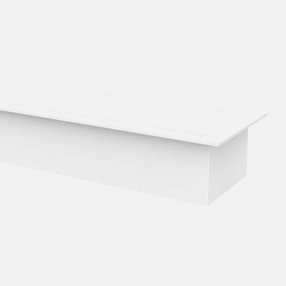 Regleta De Empotrar 40w 6400k Linex Blanco  3200lm 122X6X6,6