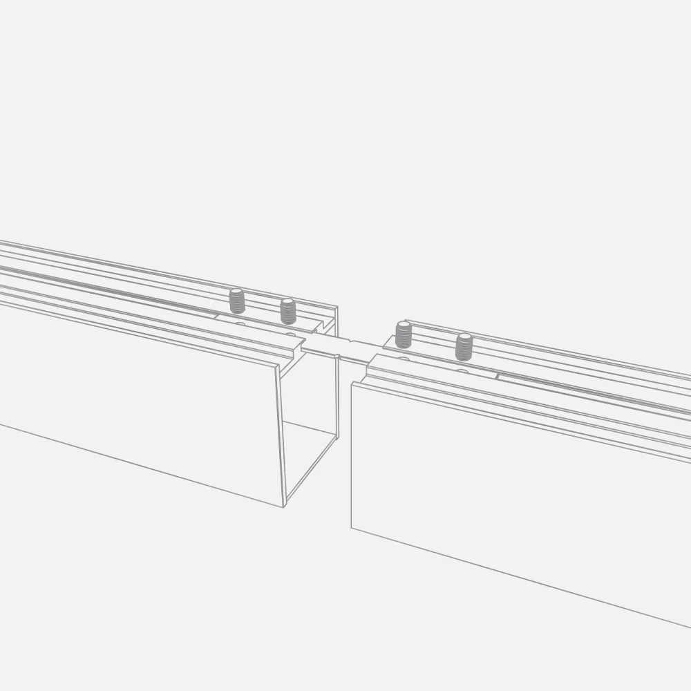 Colgante Regleta 20w 3000k Linex Aluminio 1600lm 60x5,5x5,7