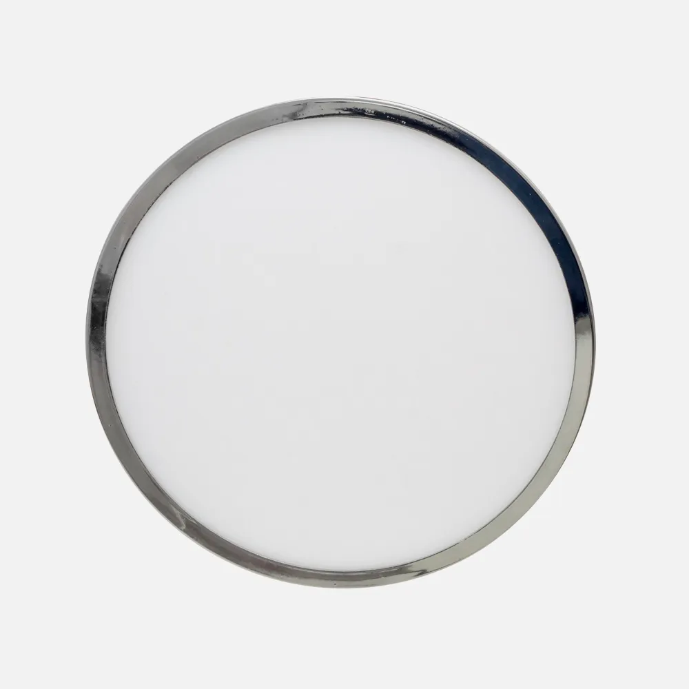 Downlight 15w 4000k Cromo Porvenir 1280lm 1x17,5x17,5 Cm De Empotrar Corte Ajustable 5-15,58 Cm