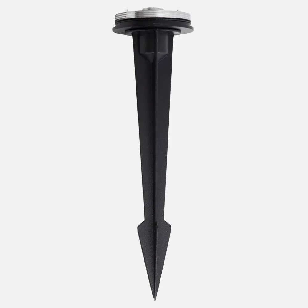 Sobremuro Solar Ra 6w 6500k Sensor Crepus. Negro   Ip65 Interruptor De Corte 51x26d
