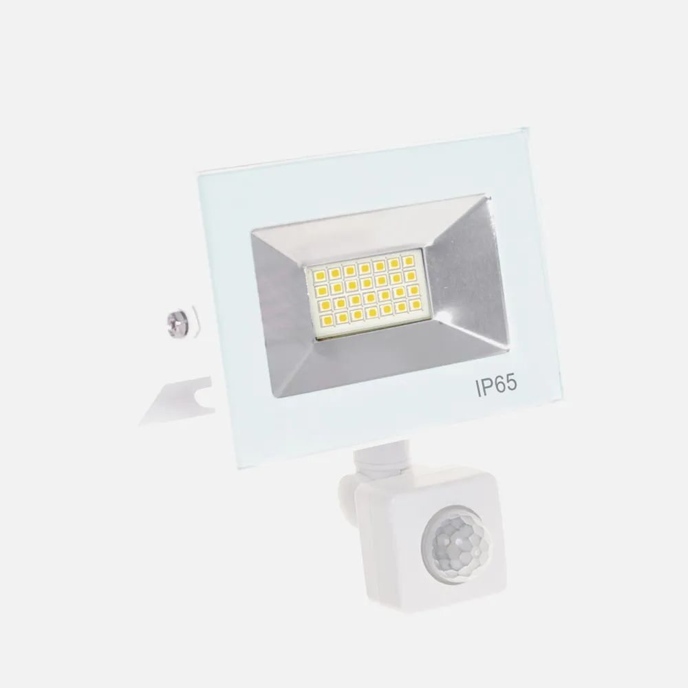Proyector Kolyma 20w Led C/sensor 6500k Blanco