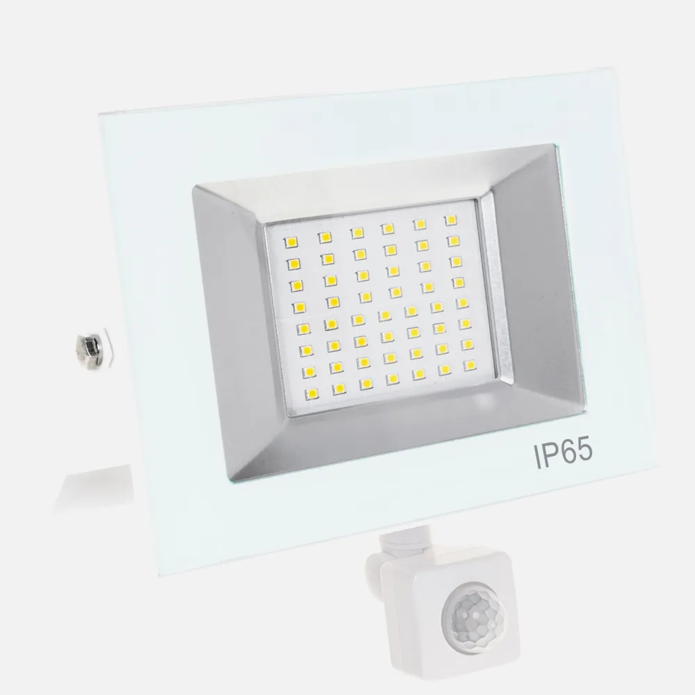 Proyector Kolyma 50w Led C/sensor 6500k Blanco