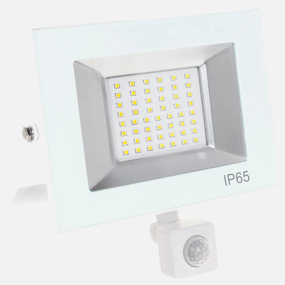 Proyector Kolyma 100w Led C/sensor 6500k Blanco
