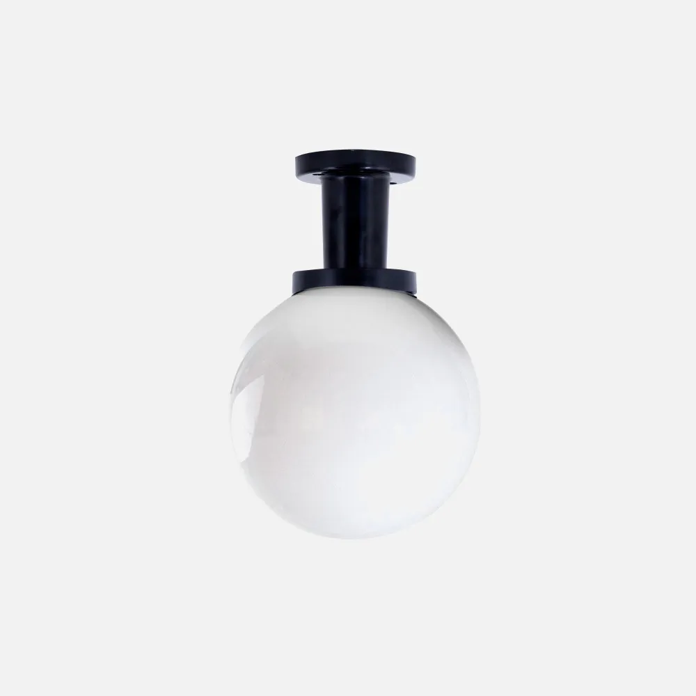 Plafon Exterior Ambiente 1xe27 Negro