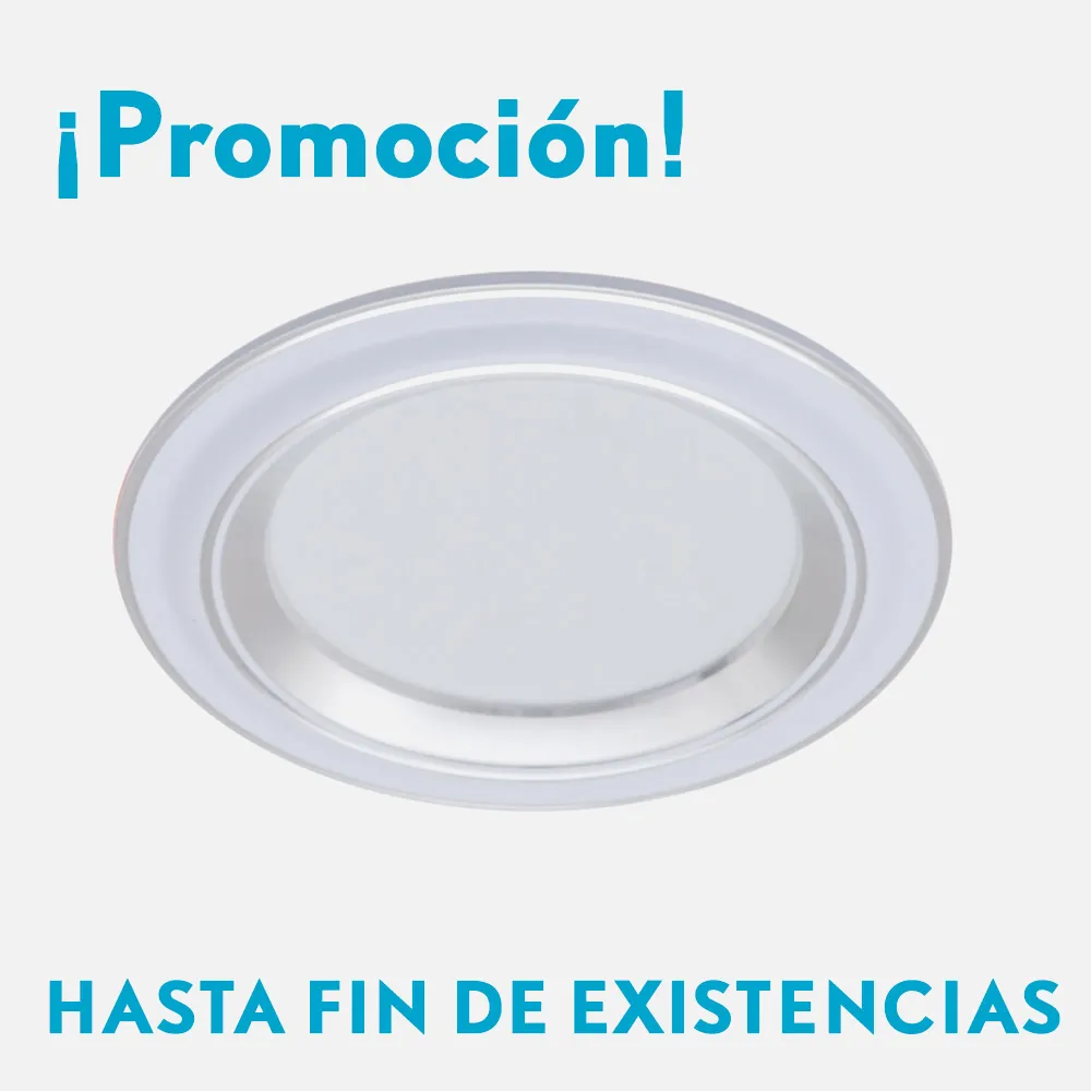 99.KT02-WH - Spotlight Led Recessed downlight White 3w 3000k-4000k-6500k 4,5x9x9 Cm  Cut-out 8d 280lm
