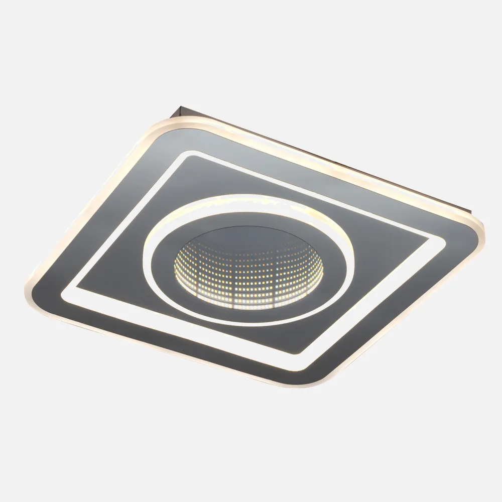 Plafon Boveda Cuadrado 80wx2 11200lm