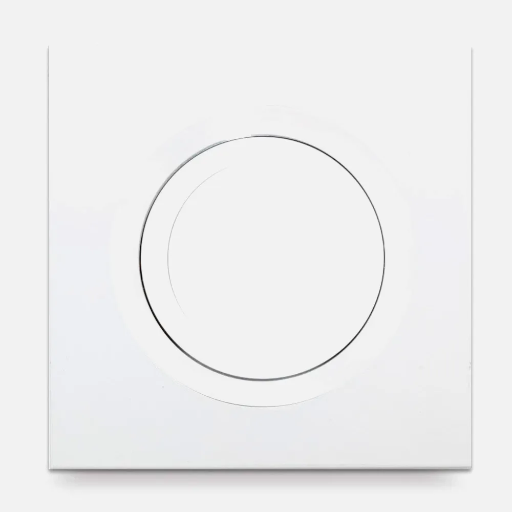 Empotrable Itaca Cuadr. 2,5x10x10 Cm Blanco/blanco Gu10 Corte 7 Cm