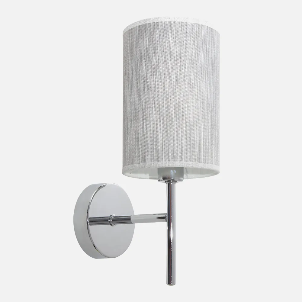 Aplique Asuncion 1xe14 Gris