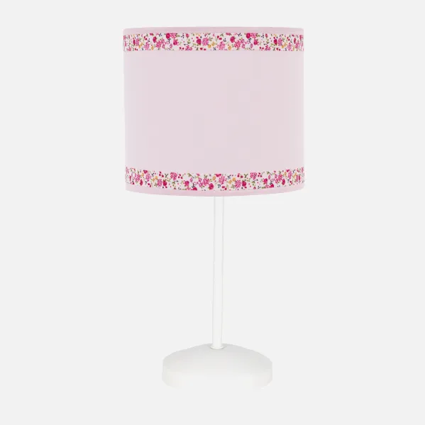 Cenefa Lâmpada de Mesa Cor-de-Rosa 1xe14