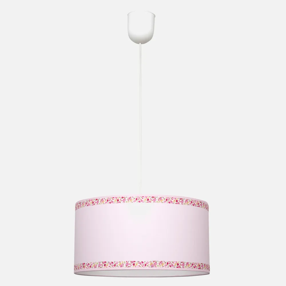 Colgante Cenefa Rosa 1xe27 Regx35d
