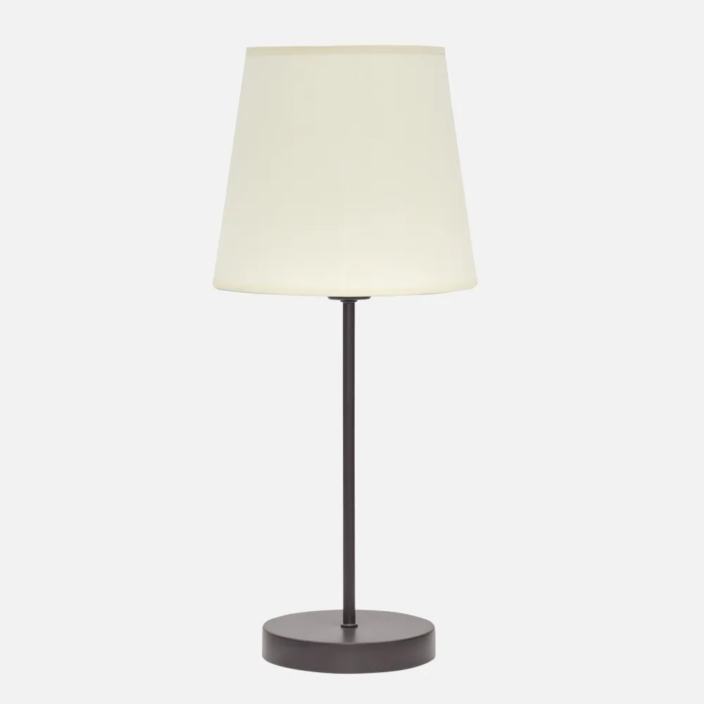 110671002 - Tabela Top Maldivas 1xe14 Castanho/ bege 46x20x20 Cm