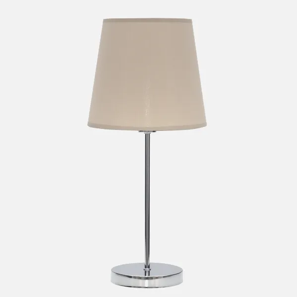 On Table Maldives 1xe14 Chrome/stone 46x20x20 Cm