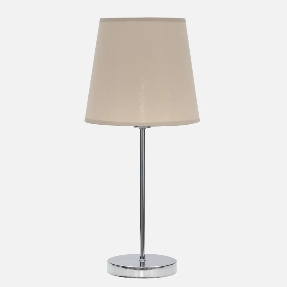 110671028 - On Table Maldives 1xe14 Chrome/stone 46x20x20 Cm