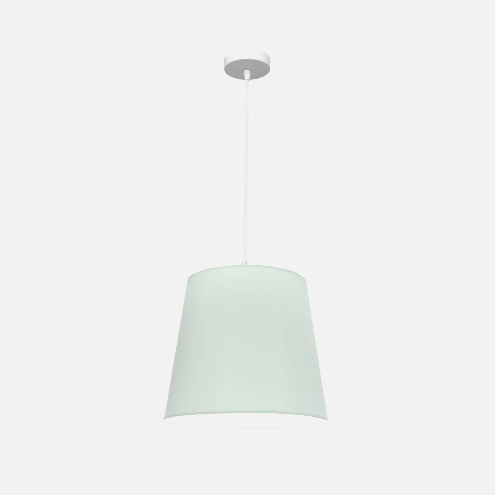 Colgante Maldivas 1xe27 Blanco/verde Reg.35d