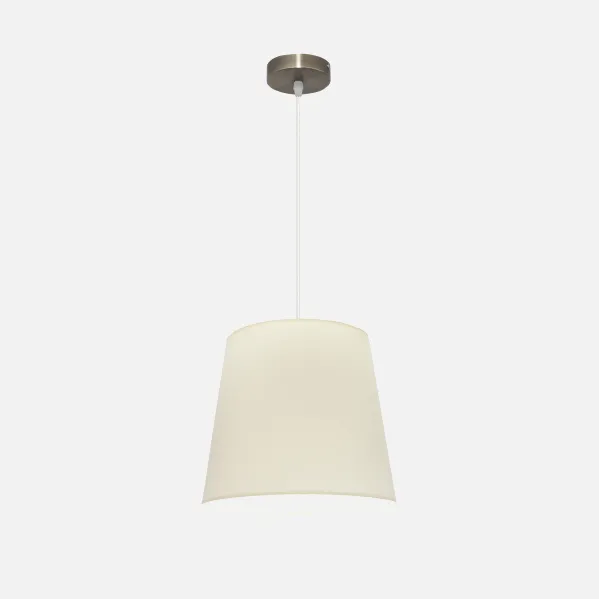 Pendant Light Maldivas 1xe27 Leather/Beige Regx35x35 Cm