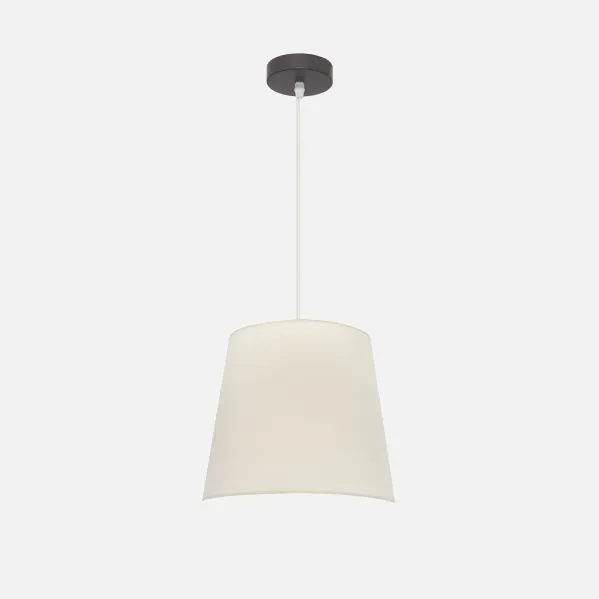 Colgante Maldivas 1xe27 Marron/sancho Regx35x35 Cm
