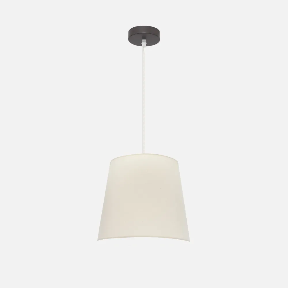 Colgante Maldivas 1xe27 Marron/sancho Regx35x35 Cm