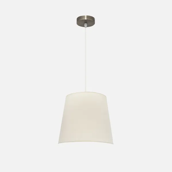 Colgante Maldivas 1xe27 Cuero/sancho Regx35x35 Cm