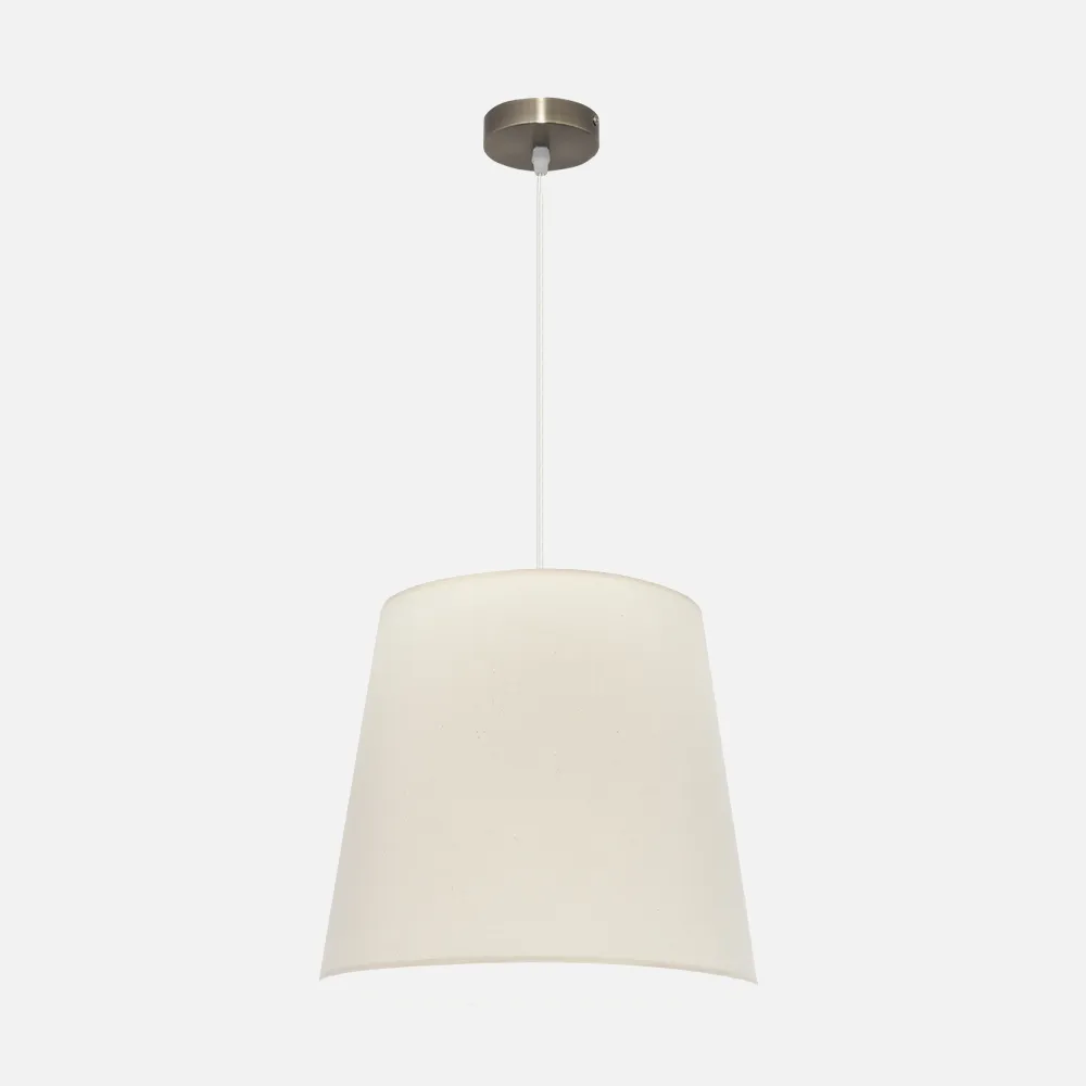 110694058 - Pendant light Maldives 1xe27 Leather/sancho Regx40x40 Cm
