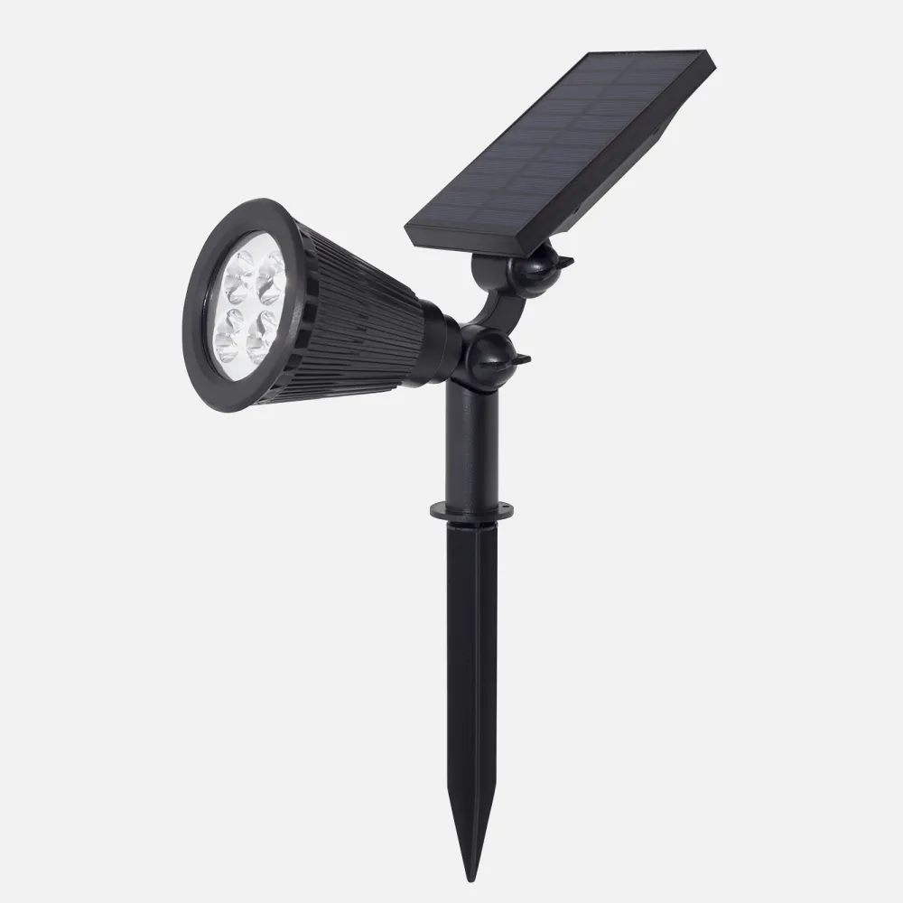 Pincho Solar Crepuscular 3w Verano Luz Blanca Para Jardin Ip65 42x9,2x27 Cm