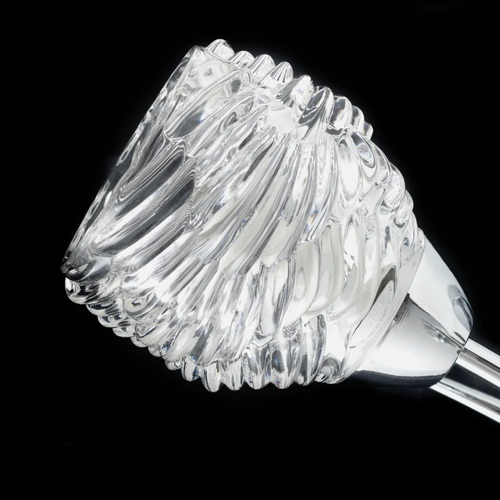 Plafón Juarez Cromo 5xe14 19x55x55 Cm
