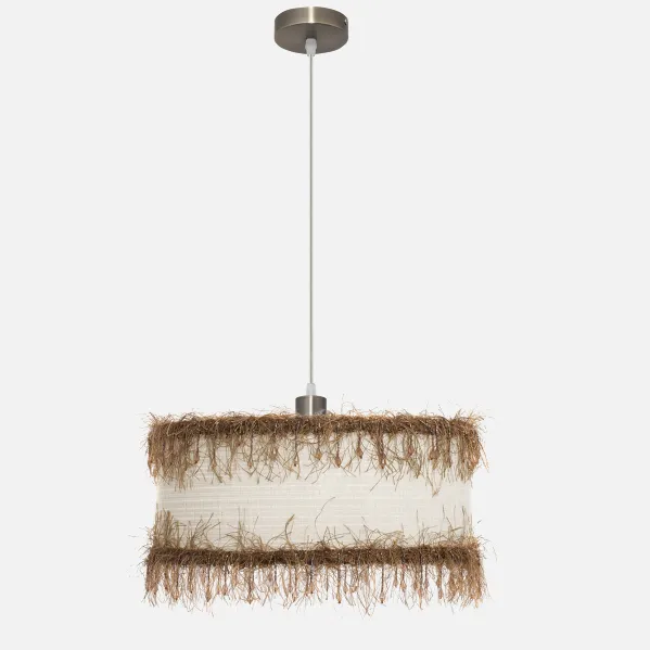 Pendant Light Hilos 1xe27 Beige Regx40x40 Cm