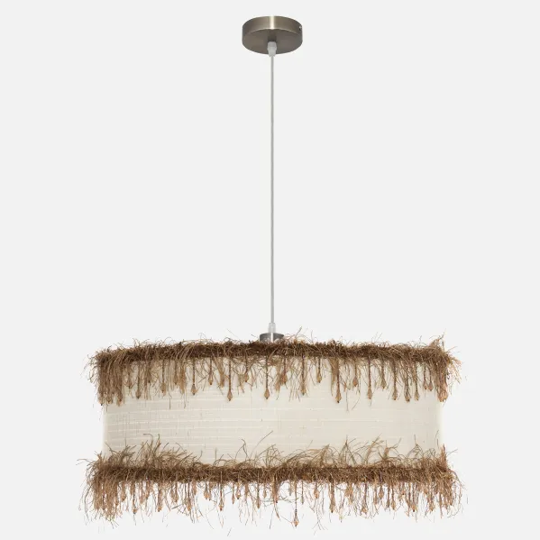 Pendant Light Hilos 1xe27 Beige Regx50x50 Cm