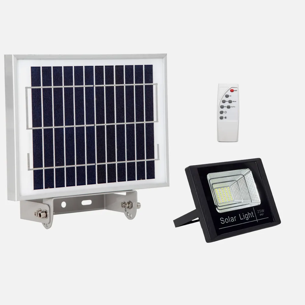 Proyector Solar 100w 6500k C/mando