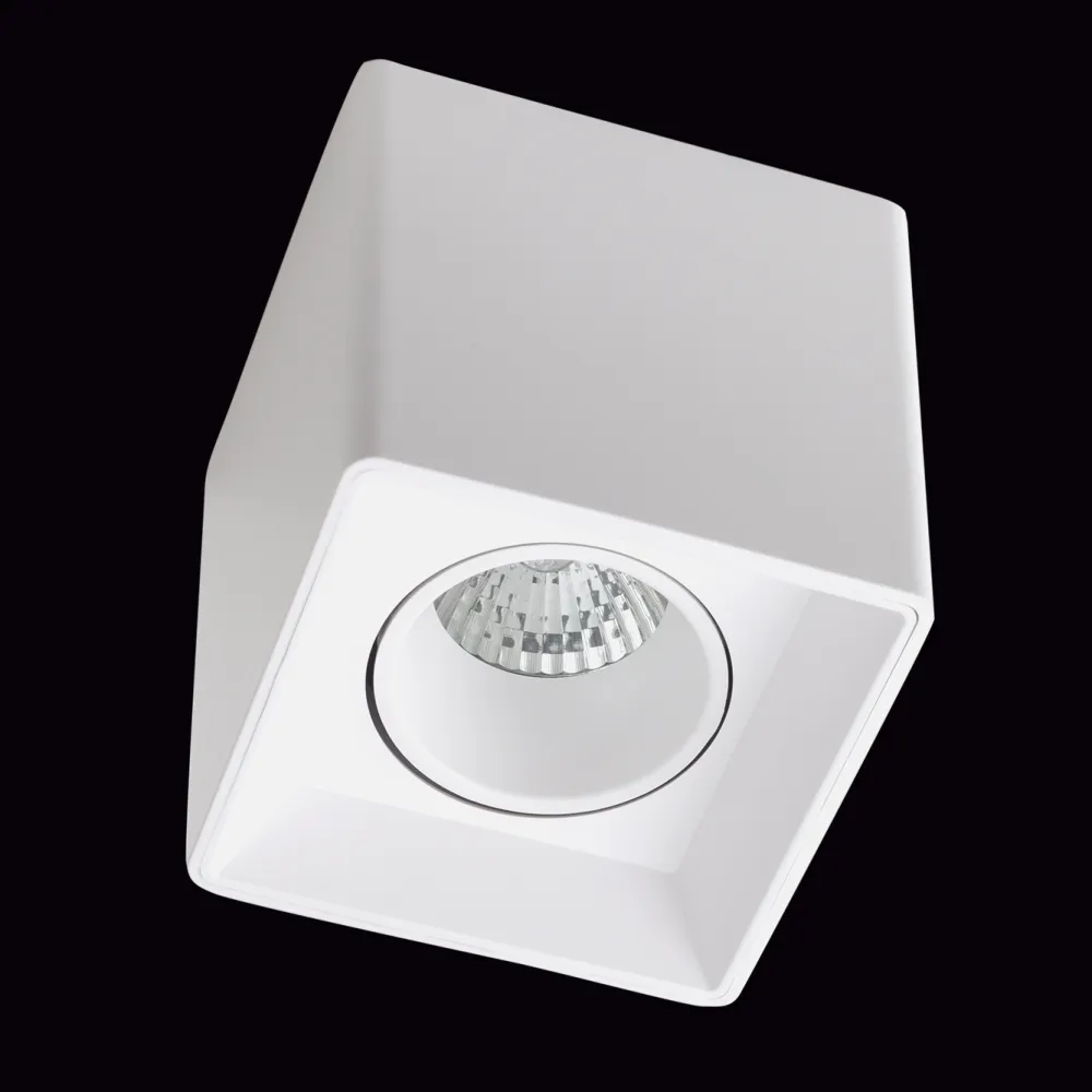 Empotrable Oniro Blanco Cuadrado Cubo Gu10 No Incluida