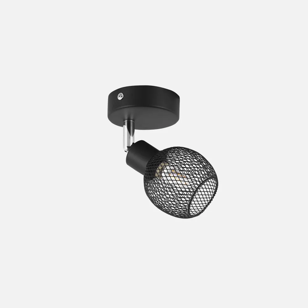 Foco Siria 1xg9 Marrón 15x8x13 Cm Orientable