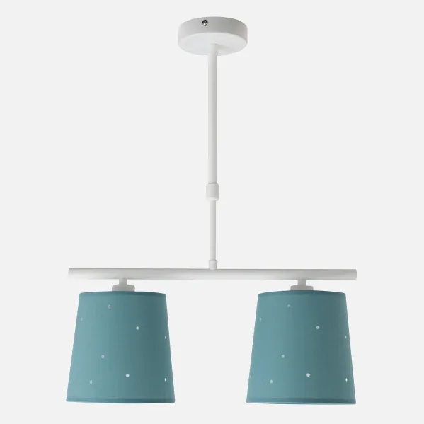 Lamp Consciencia 2xe14 Turquoise Regx39x16 Cm