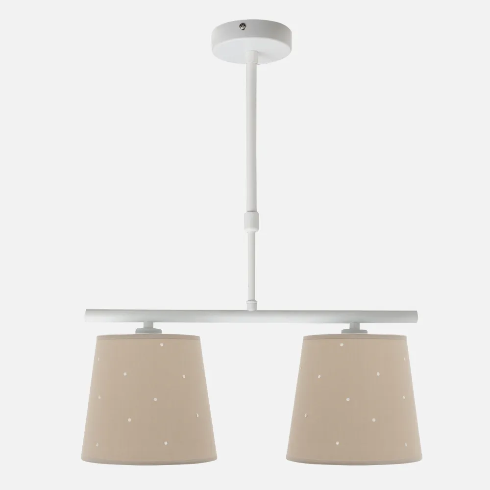 122852057 - Lamp Consciencia 2xe14 Stone Regx39x16 Cm