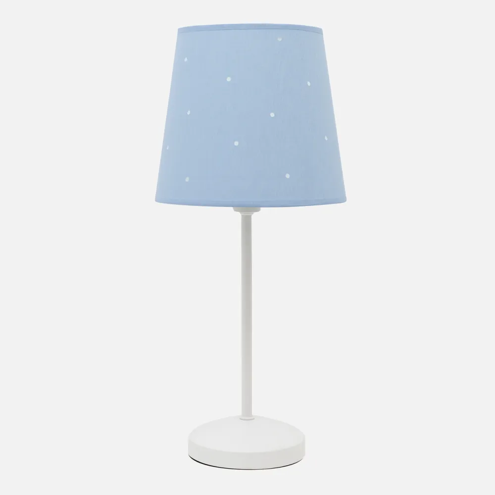 122871008 - Lâmpada de Mesa de Consciência 1xe14 Azul Claro 47x20x20x20x20 Cm