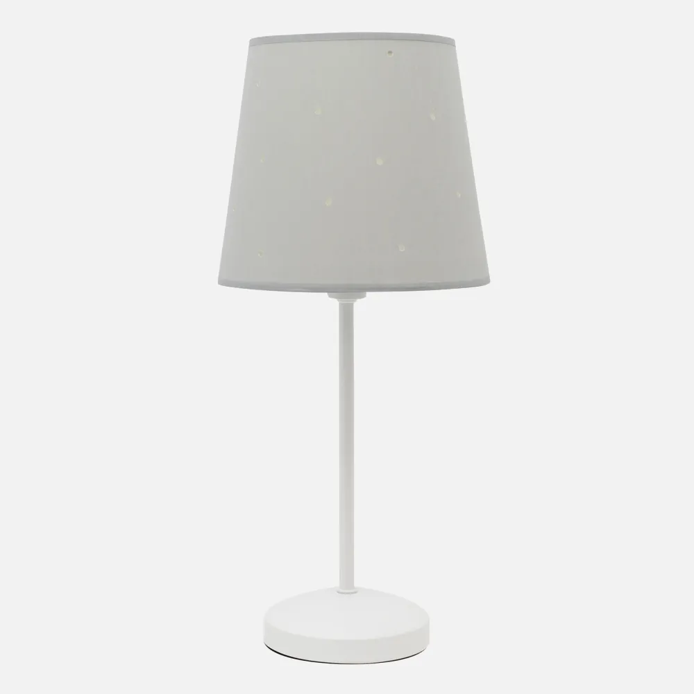 122871028 - Lâmpada de Mesa de Consciência 1xe14 Cinza 47x20x20 Cm