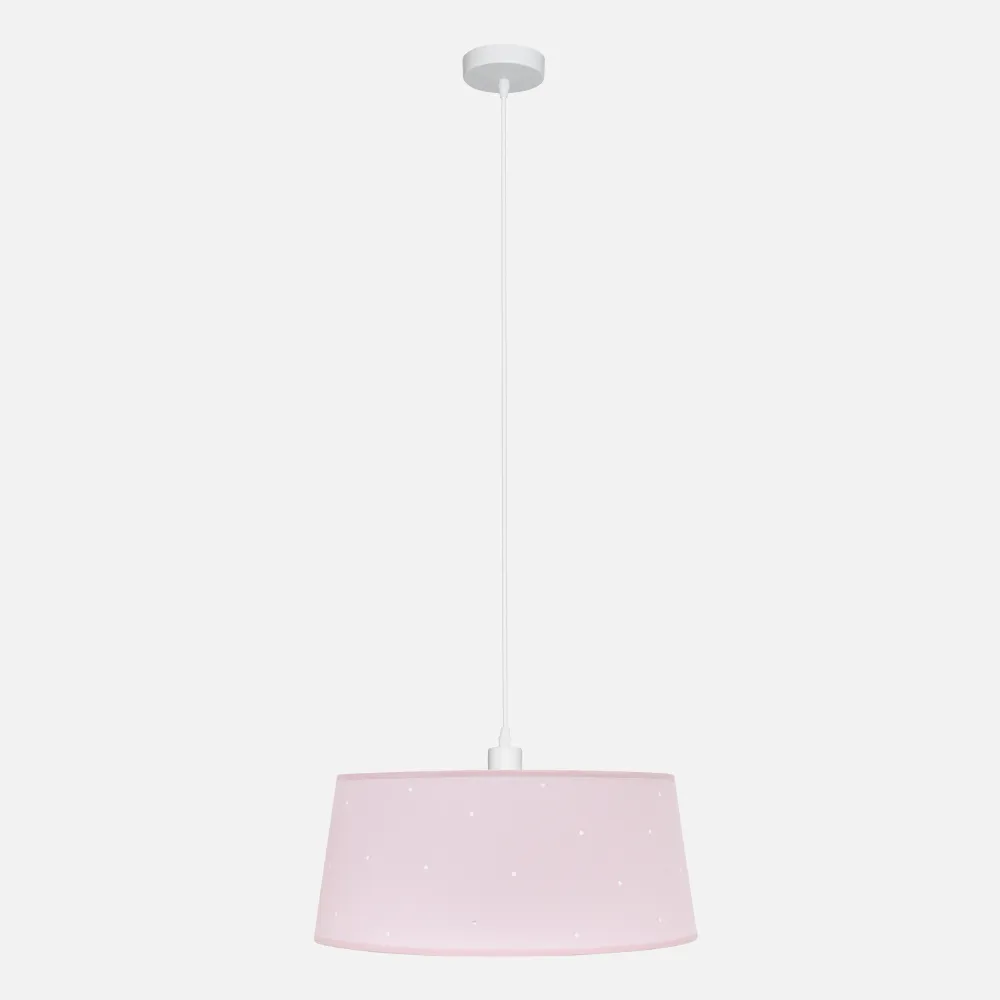 122894000 - Pendant light Consciencia 1xe27 Pink Regx40x40 Cm