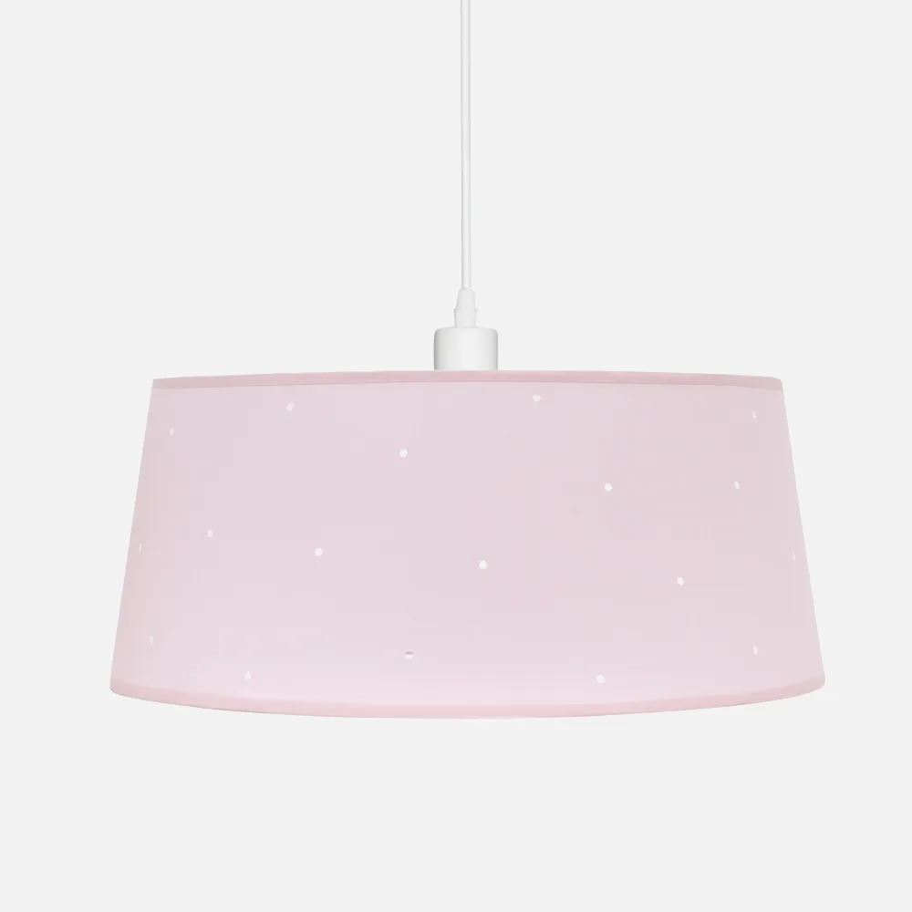 Colgante Consciencia 1xe27 Rosa Regx40x40 Cm