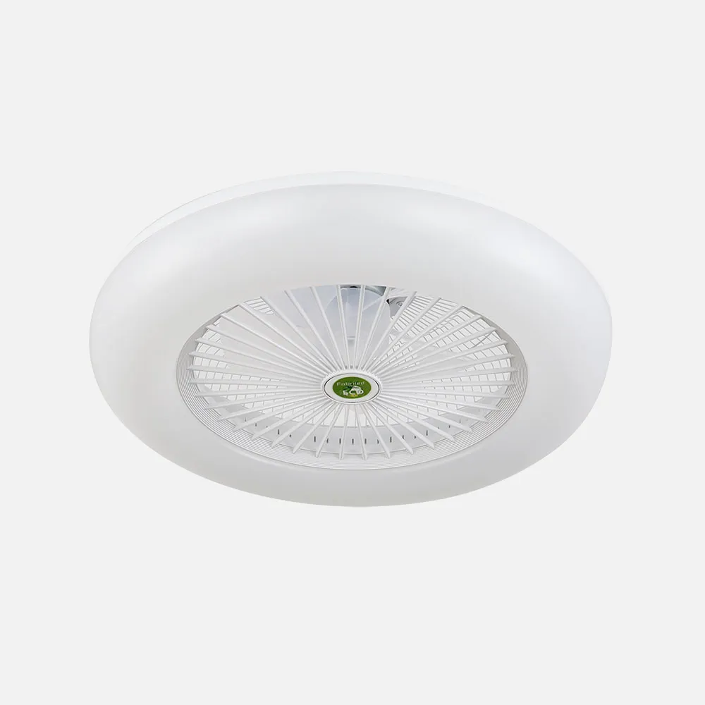 Ventilador Raki 80w Blanco 6400lm (3000k, 4000k, 6000k) Intensidad Regulable 55 D