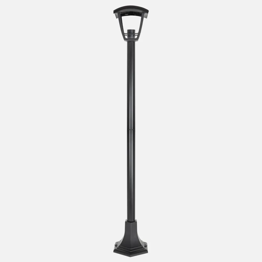 Pilar Zoio 1xe27 Negro 15w 17.5x110cm