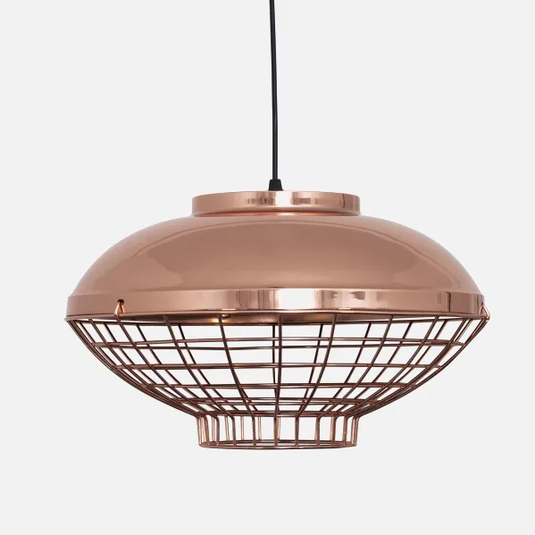 Colgante Toyama 1xe27 Cobre Reg.x40x40