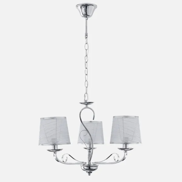 Lamp Sumba 3xe14 Chrome REGx49x49