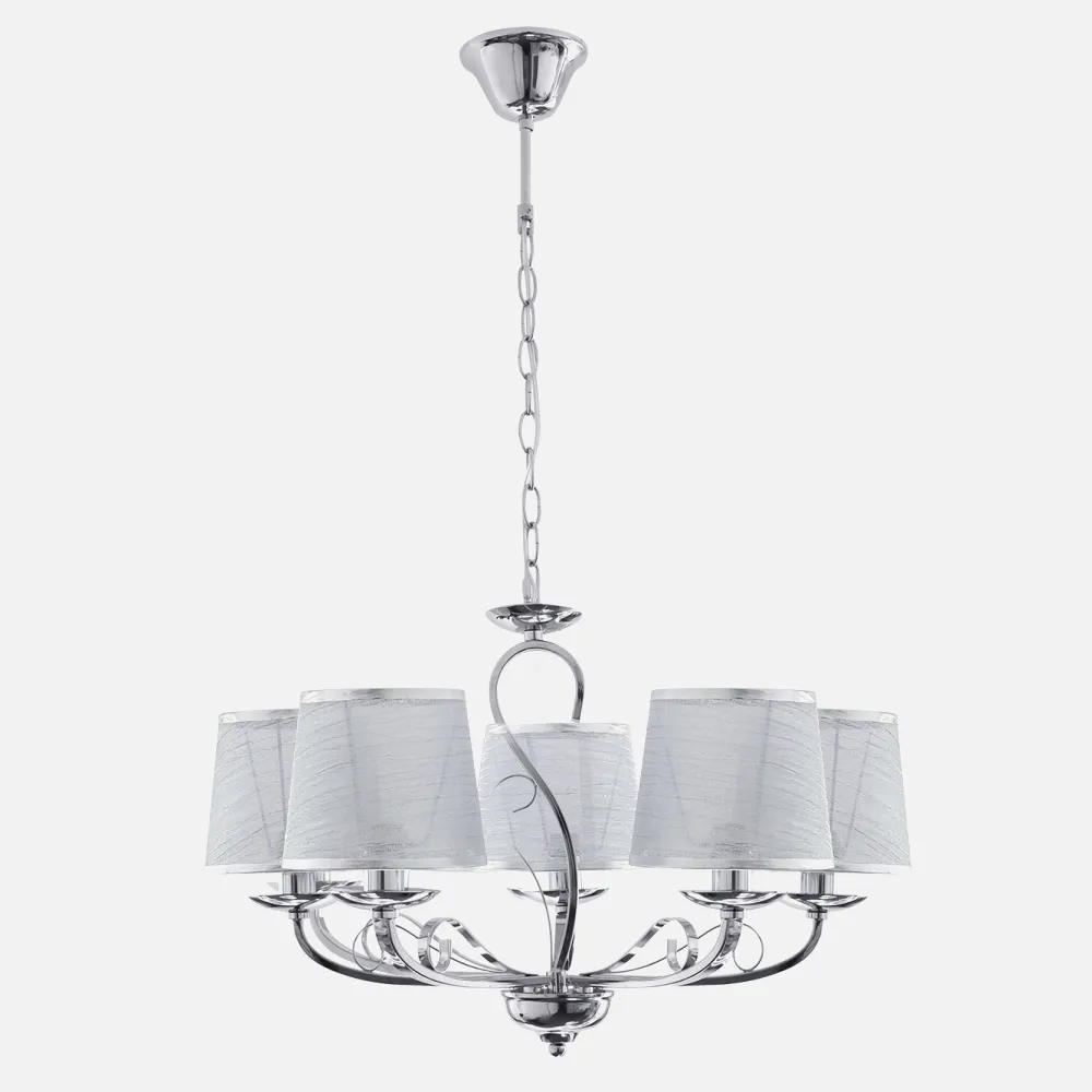 117955020 - Lampara Sumba 5xe14 Cromo REGx53x53
