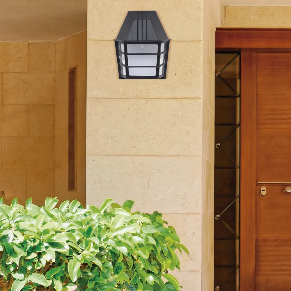 Aplique Exterior Lavanda 1xe27 Negro 23,5x19,5x11