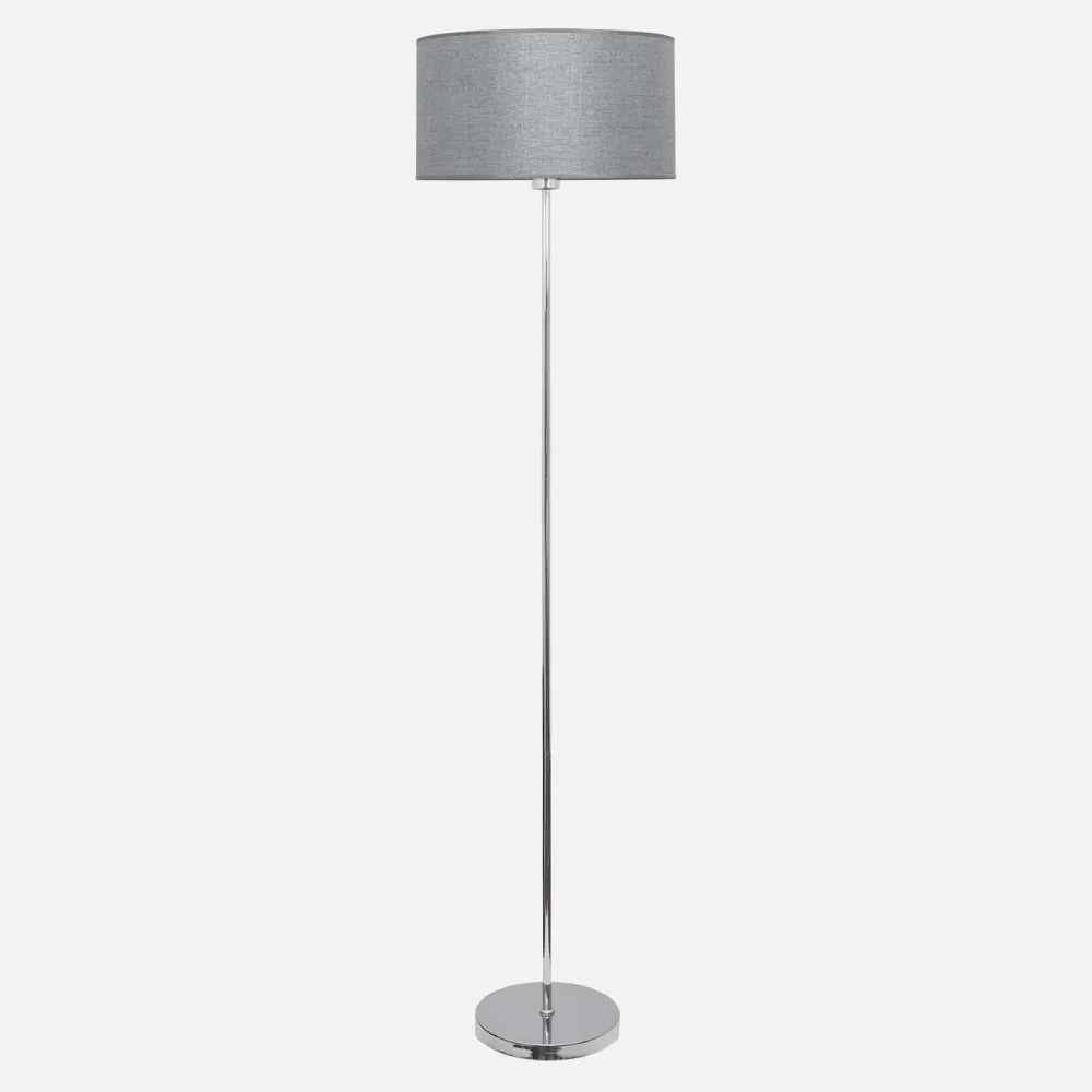 Pie Salon Serie Axel Plata 1xe27  40d